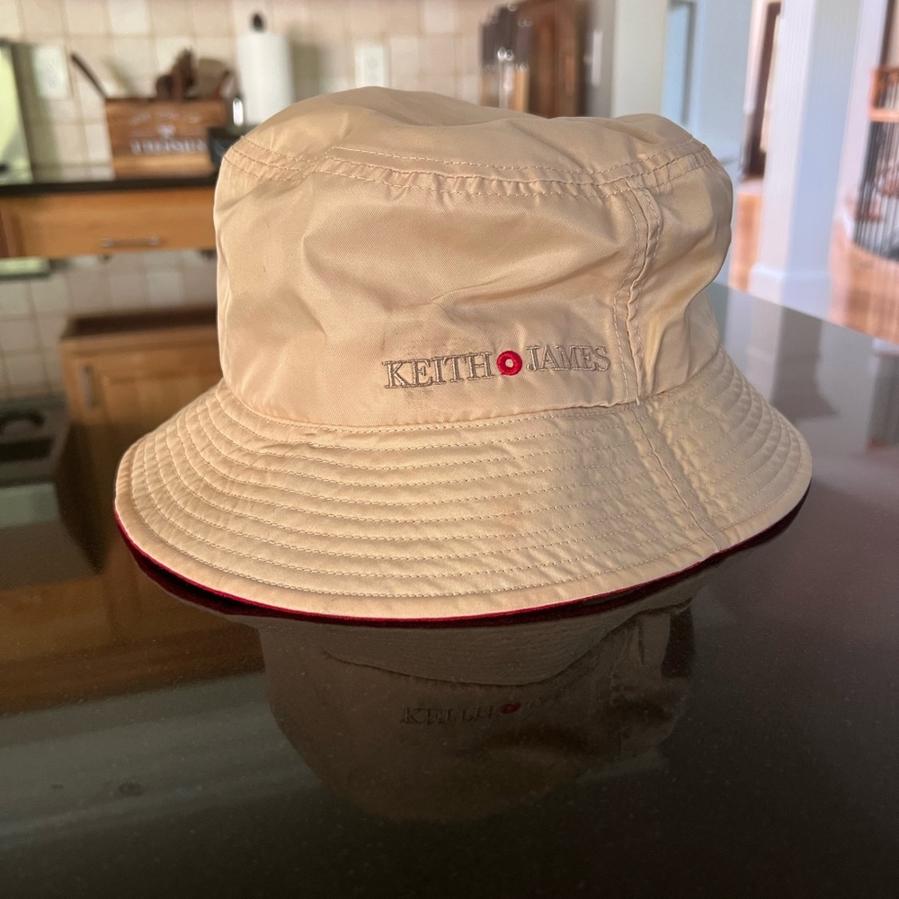 Kids Beige Bucket Hat